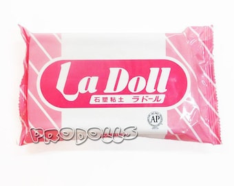 La muñeca arcilla 500g (1,1 libras). Arcilla de modelado autosecante, la mejor para muñecas OOAK, bjd y escultura.