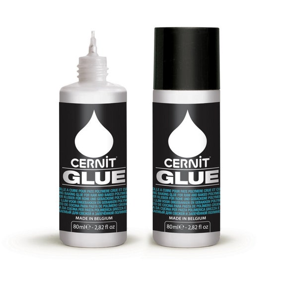 Cernit Glue 80ml. Strong Glue for Raw and Baked Polymer Clay, Must