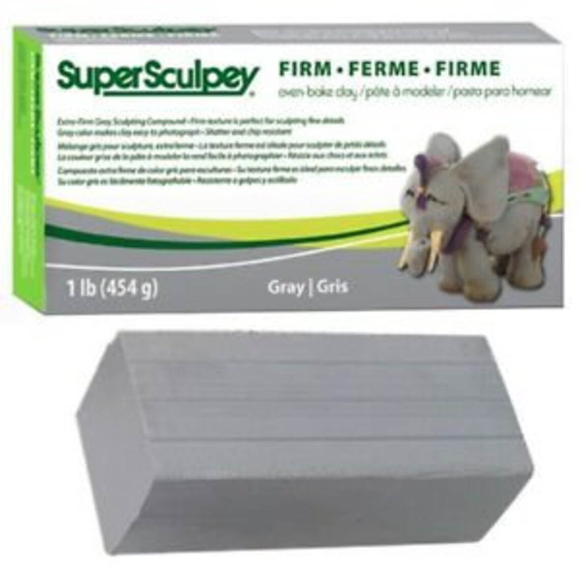 Super Sculpey Firm. Strongest Polymer Clay 454g 1 Lb Etsy