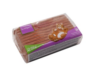 Pasta polimerica Sculpey originale da 454 g (1 oz). Terracotta.