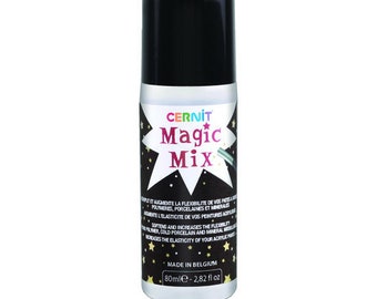 Cernit Magic Mix Softener (ramollir l'argile qui est un peu dure).