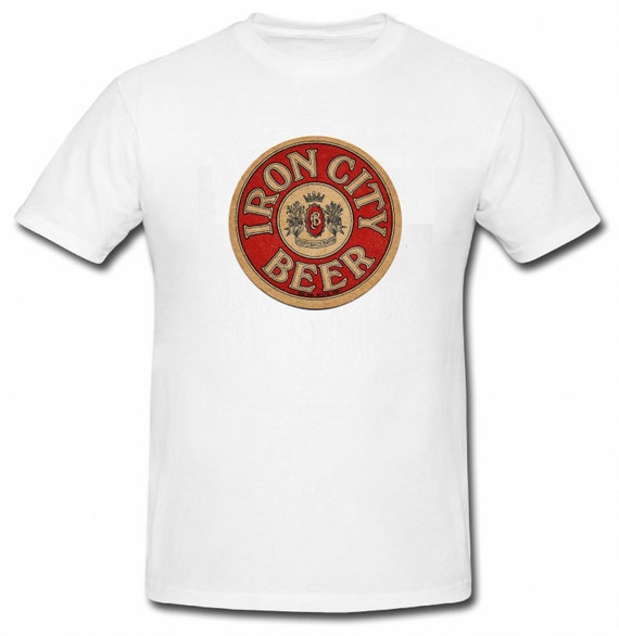 Items similar to Iron City Beer Round Logo Coaster Shirt Funny Beer