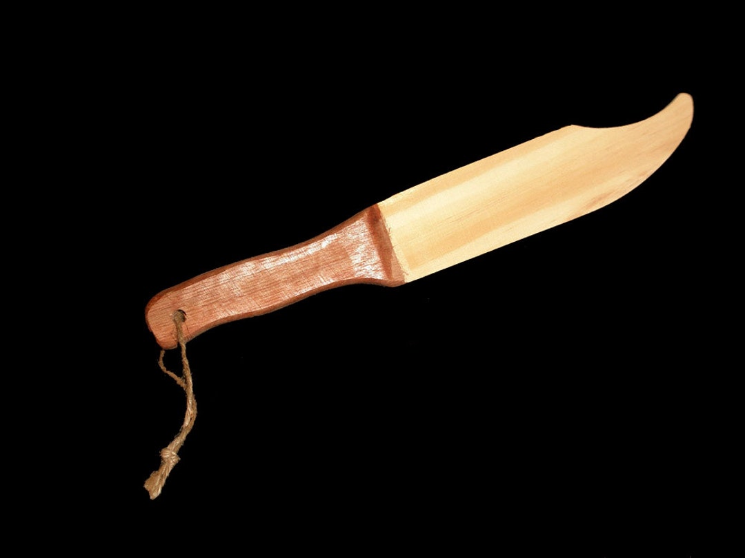 Wooden Toy Knife Handmade Knife Toy Wooden Knife Kids Toy Knife Toy Bowie Knife Dagger Wooden