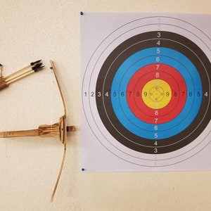 Crossbow and Bulls Eye Target Combo Set