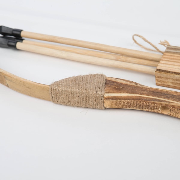 Woodland Adventure Kids Wooden Bow and Arrow Set - Unleash the Archer Within!