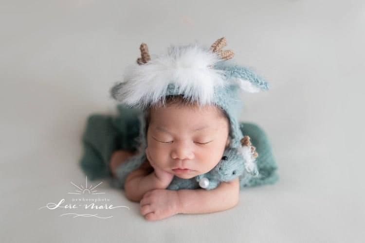 Newborn photo prop boy dragon - Etsy 日本