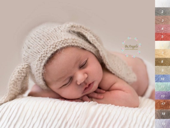 newborn bunny hat
