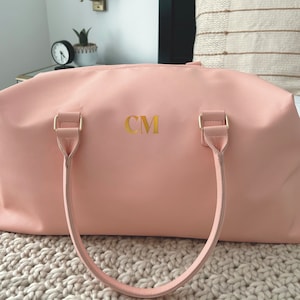 Personalised hospital bag baby customised monogram bag for mother to be baby shower gift changing bag baby girl and baby boy hospital bag