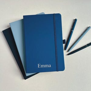 A5 journal with matching pen