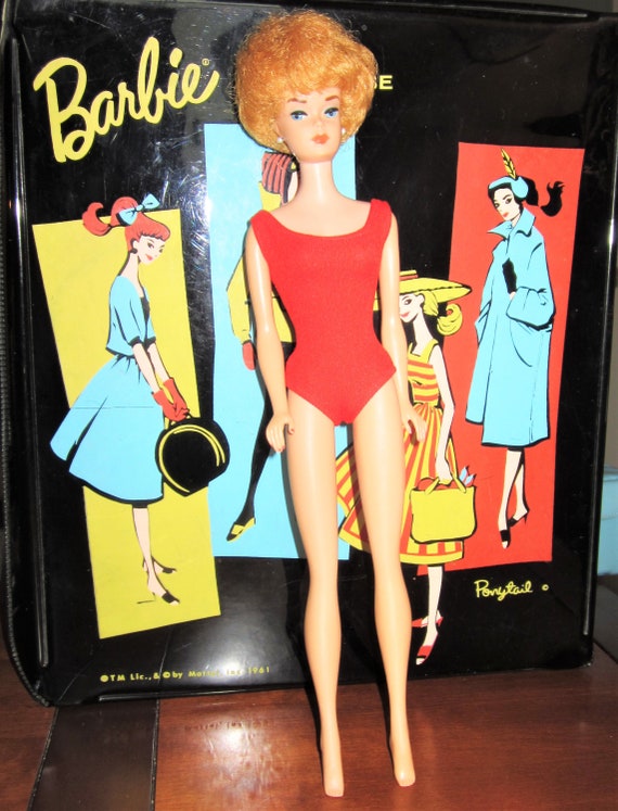 Vintage Bubble Hair Barbie 1962 Strawberry Blond Etsy