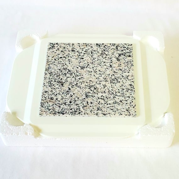 Vintage Keep It Hot Microwaveable Hot Plate Original Granite Core