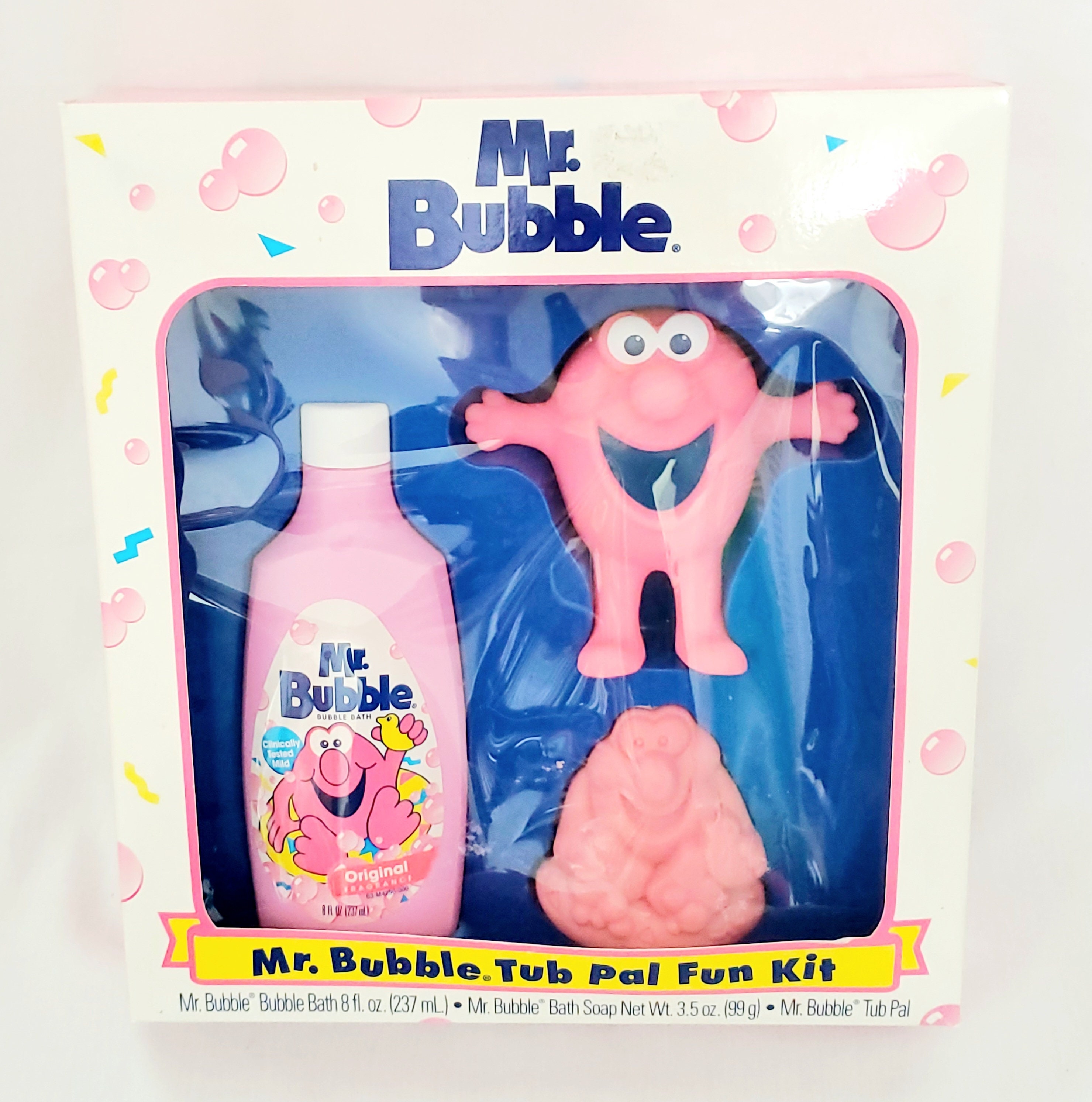 Mr. Bubble Retro Powder Bubble Bath, Bubble Gum Scent, 1.4 oz Packet, Size: 1961 in