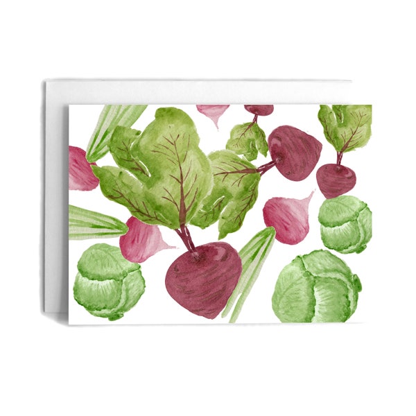 Garden Party Joke Birthday Card | Vegetable Birthday Card | Funny Garden Card | Gardener Birthday Card | Vegetable Greeting Card |Veggie Pun