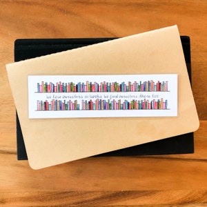 Find Ourselves Bookmark | Watercolor Bookmark | Laminated Bookmark Set | Book Club Gift | Book Lover&#39;s Art | Reader Gift | Student Gift