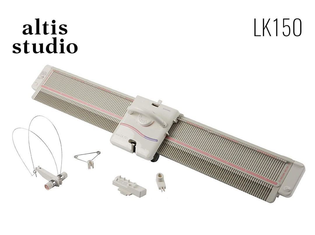 How to set up the LK150 knitting machine 