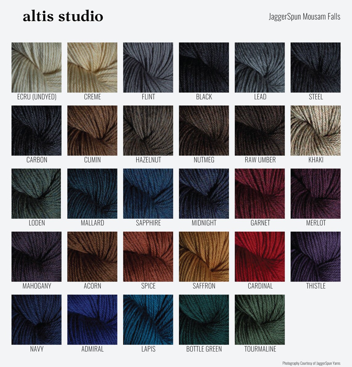 100 Wool Yarn Cone Aran Weight Jaggerspun Mousam Falls Super Etsy