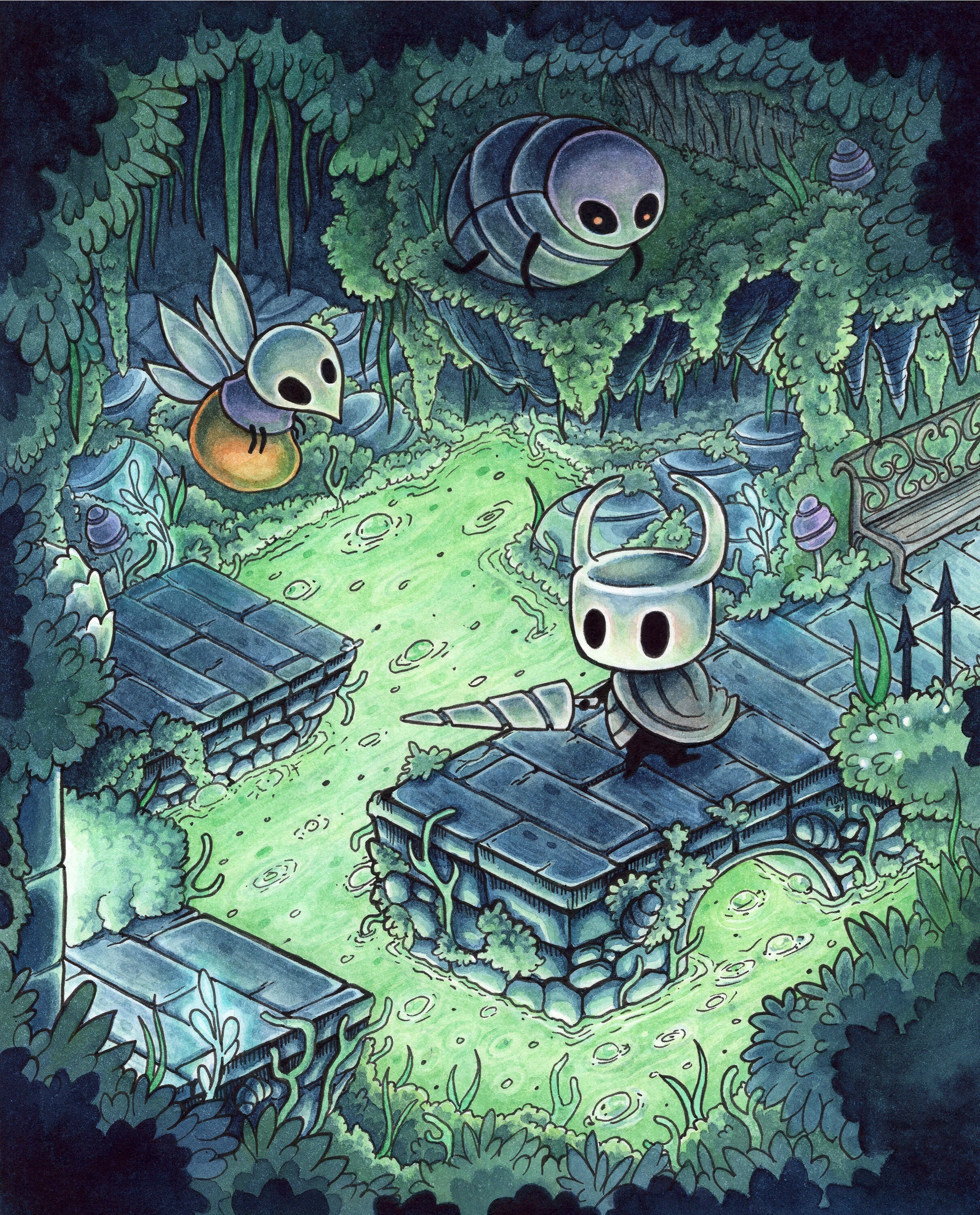 Hollow knight art