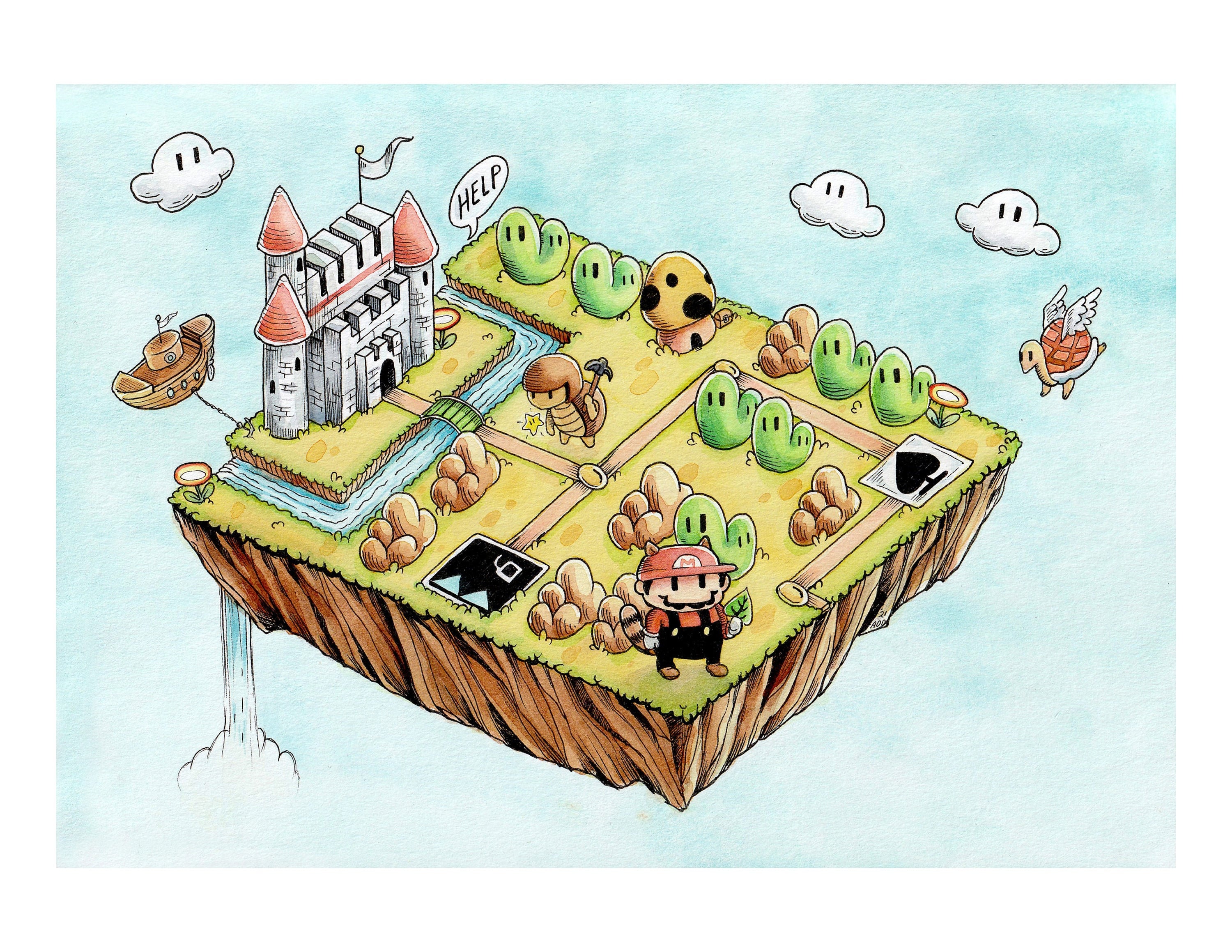Super mario 2024 3 3d