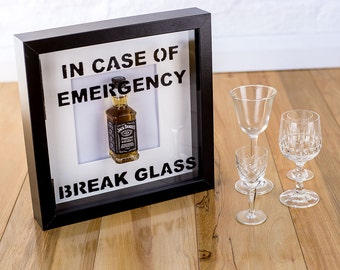 In case of emergency break glass- novelty Jack Daniel's picture