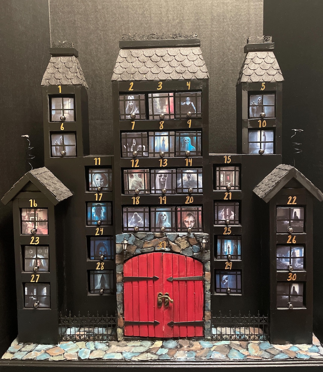 The Haunted Mansion Halloween Countdown Calendar - Etsy