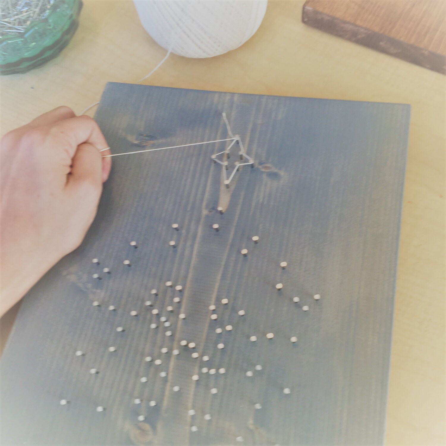 String Art. String Art Pattern. DIY Nativity. Nativity string | Etsy