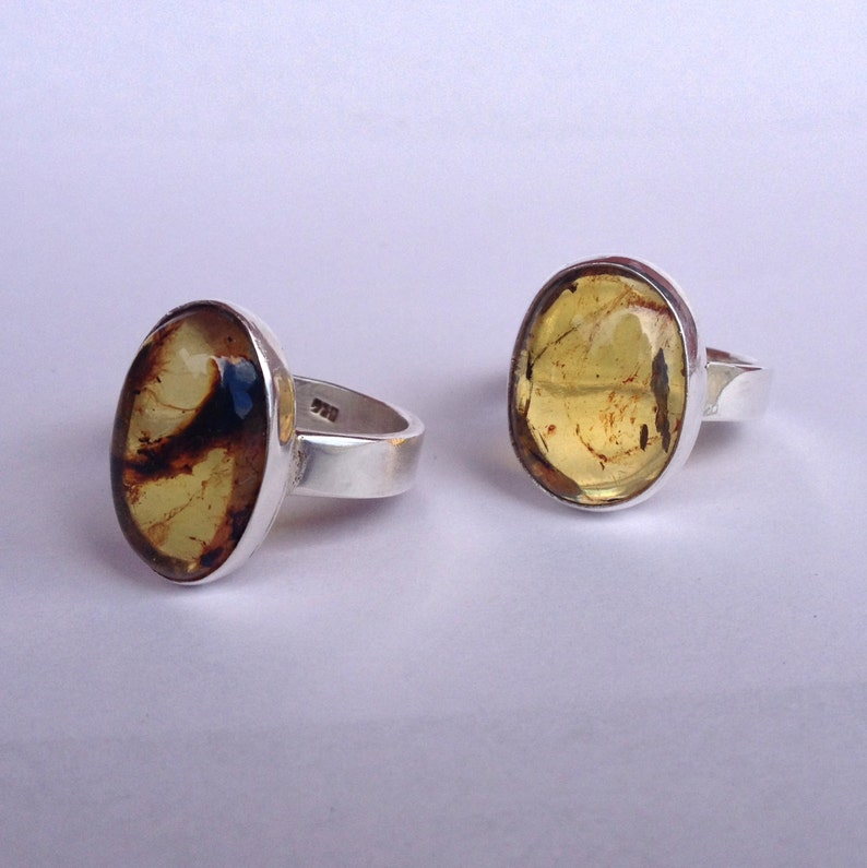 Silver Band Amber Ring Amber Rings Amber Ring Men/'s Amber Ring Women/'s Amber Ring Handmade Amber Ring Yellow Amber Ring