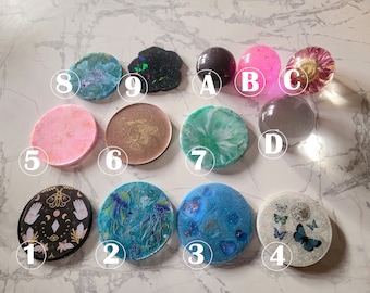 Customizable Mix and Match Resin Stamping Tool / Paperweight