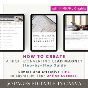 How to Create Lead Magnets That Convert | High-Converting Lead Magnet Guide | Effective Lead Magnets Guide | How to Create and Convert Leads