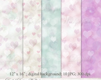 Valentines,Valentine,Photo Background,Backdrop Bokeh,Bokeh Overlay,Bokeh Digital Backdrop,Photo Backdrop,Backdrop,Bokeh Backdrop,Heart Bokeh