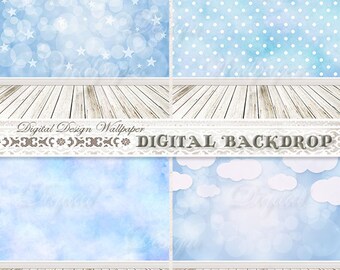 Digital Backdrop,Newborn Backdrop,Blue Wall Digital Backdrop,Digital Background,Photograhy Backdrop,Photo Backdrop,Newborn Digital Backdrop