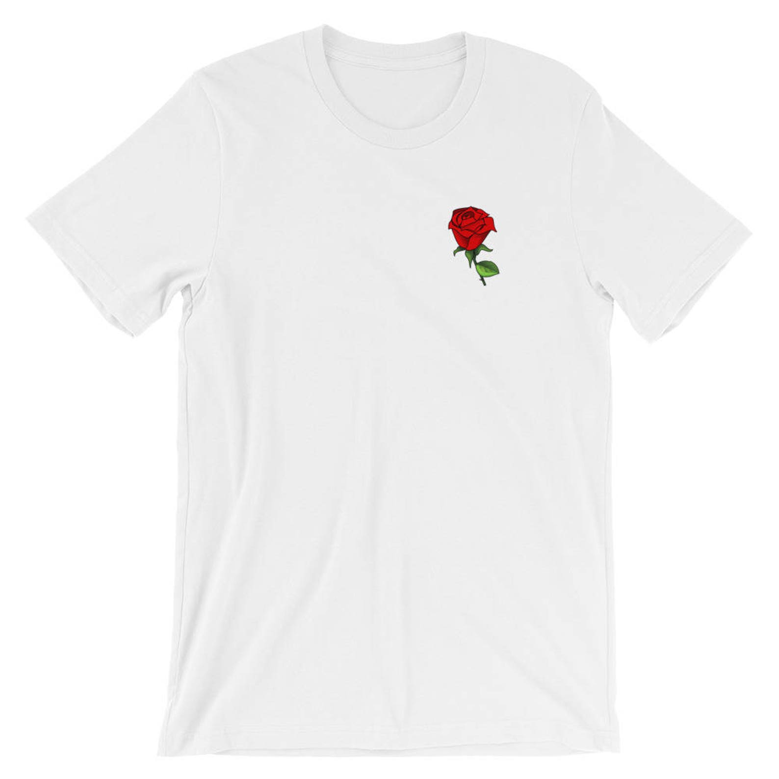 rose pocket t shirt