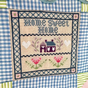 Home Sweet Home - pdf direct downloaden - geteld kruissteekpatroon