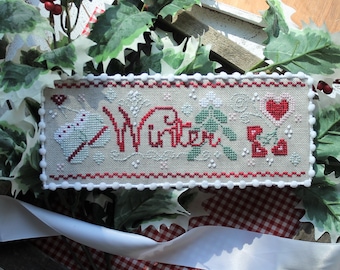 Winter Fling - Printed Counted Cross Stitch Pattern