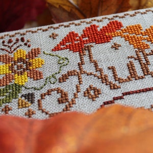 Digital Counted Cross Stitch Autumn Fling PDF Instant Download - Etsy