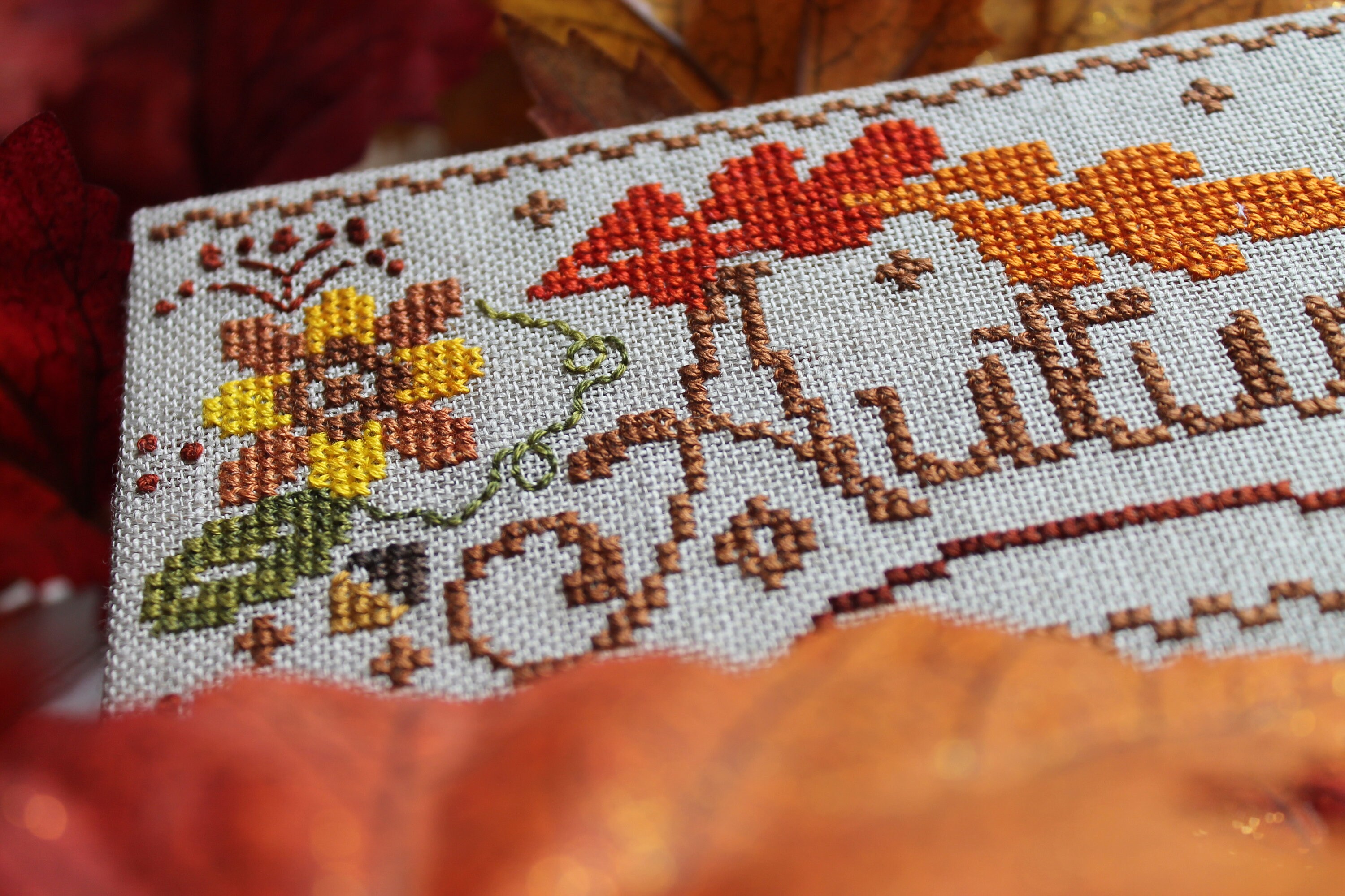 Autumn Fling - PDF Instant Download - Counted Cross Stitch Pattern - Etsy