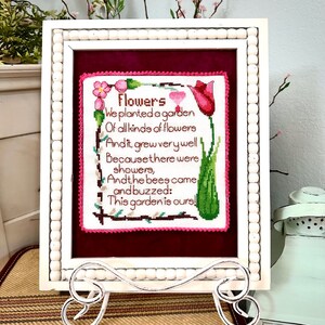 Flowers - PDF Instant Download - Counted Cross Stitch Pattern