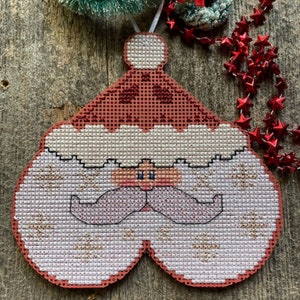 Santa Ornament Trio Instant PDF Download image 3