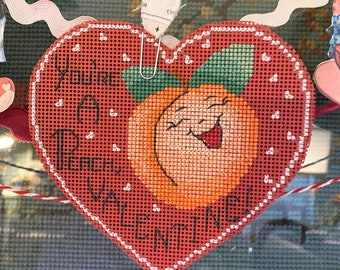 You're A Peach - PDF Instant Download - Cross Stitch Pattern