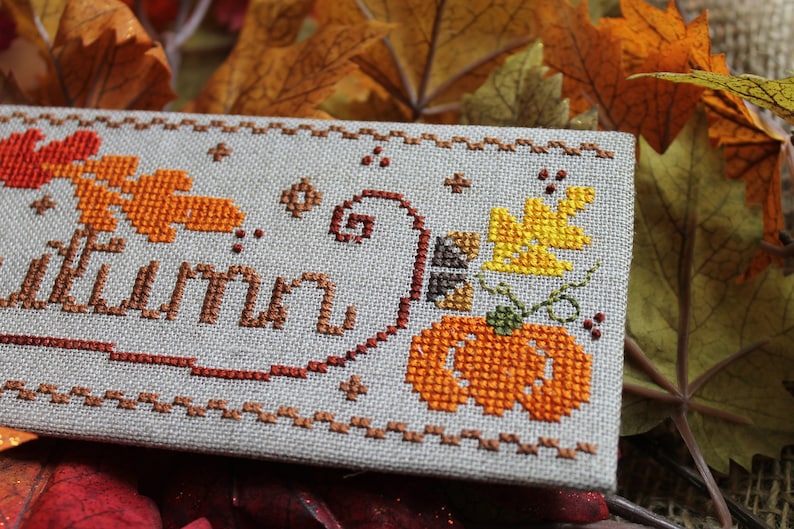 Autumn Fling - PDF Instant Download - Counted Cross Stitch Pattern - Etsy