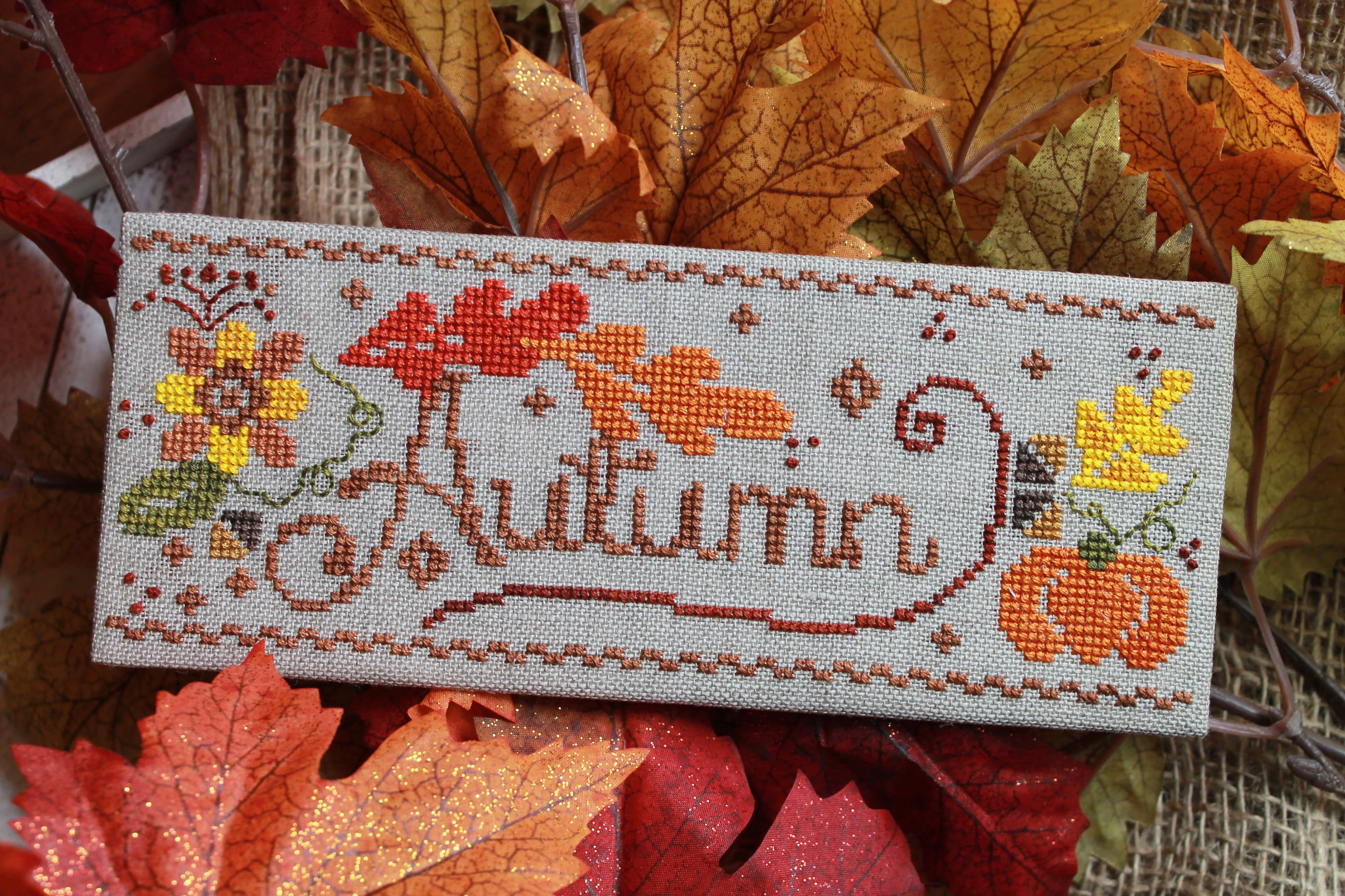 Digital Counted Cross Stitch Autumn Fling PDF Instant - Etsy