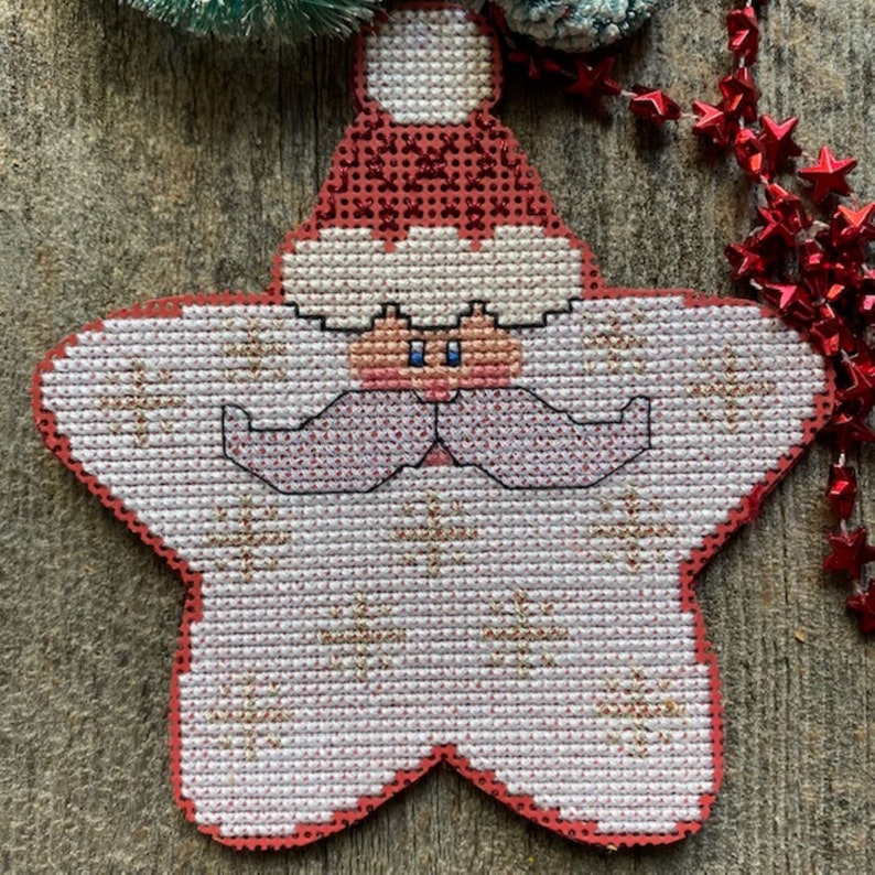 Santa Ornament Trio Instant PDF Download image 4