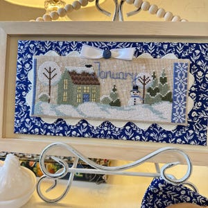 January House - My Father&#39;s House Collection - PDF Instant Download - Counted Cross Stitch Pattern