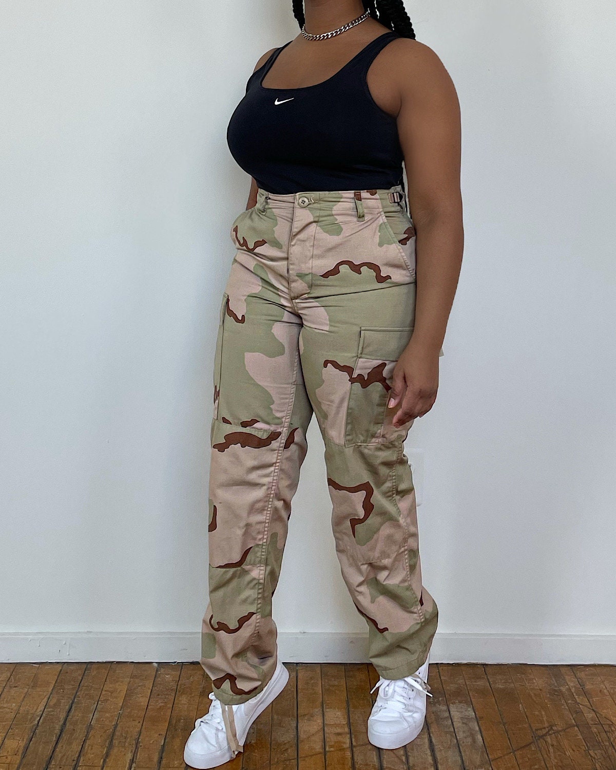 Vintage 90s Camo Army Pants Cotton Military - Etsy Finland