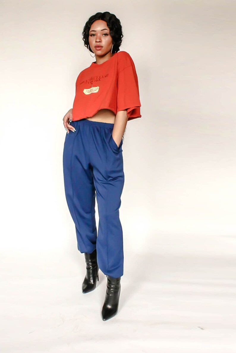 navy trousers size 22