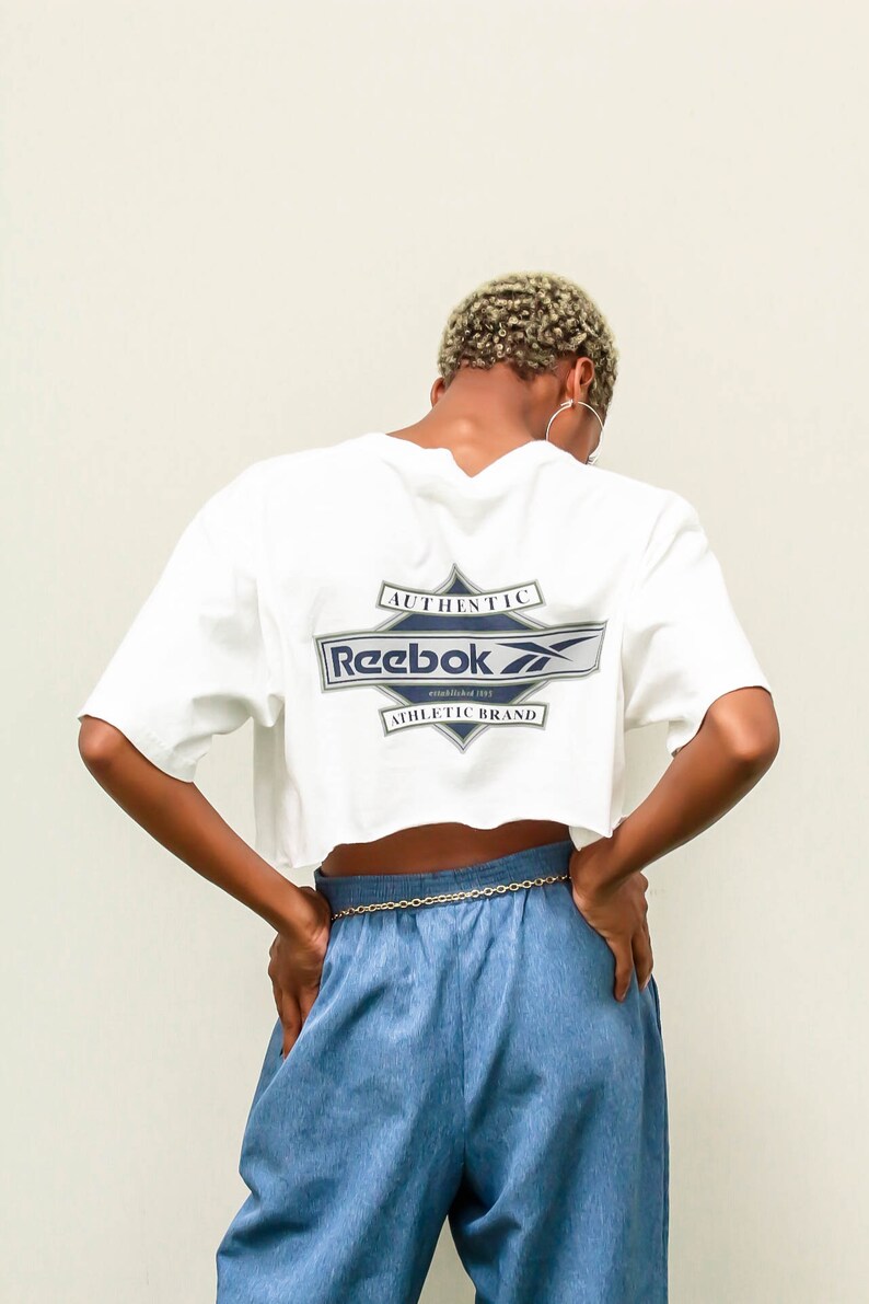 reebok cropped top