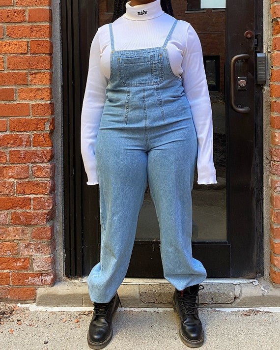 Vintage Denim Romper Overalls (M) - Spoiled Rotten