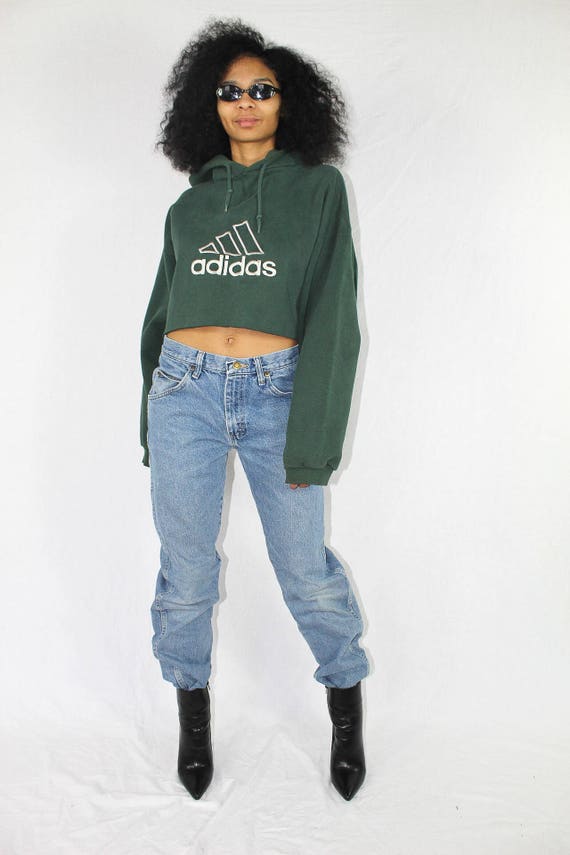 adidas vintage crop top