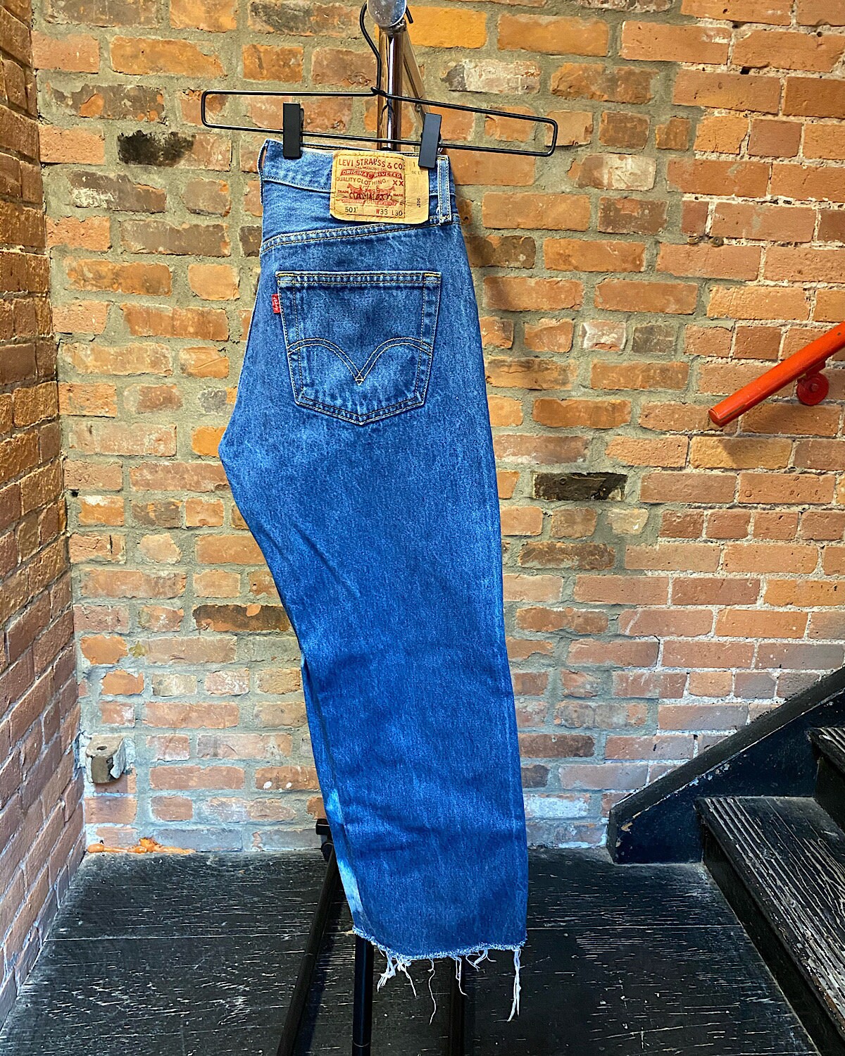 Vintage Levi's 501 Bleached Mom Jeans 29 Hi-rise - Etsy