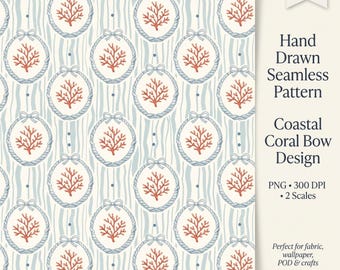 Beach digital paper coastal wallpaper stripped pattern for fabric seamless pattern PNG nautical stationary blue coquette ocean