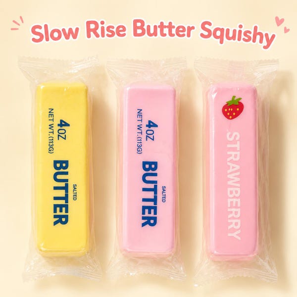 Butter Squishy Strawberry Etsy Butter Squishy Strawberry Etsy